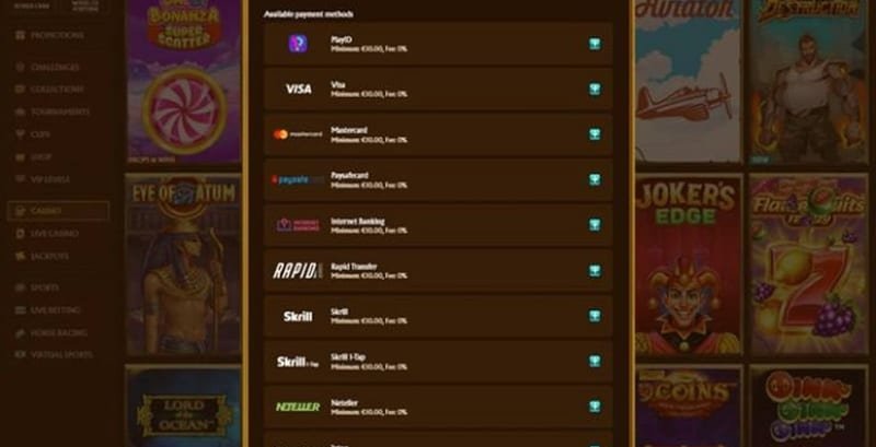 Amunra truffa o affidabile? – Metodi di pagamento