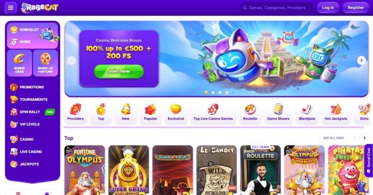 Robocat registrazione e prime impressioni